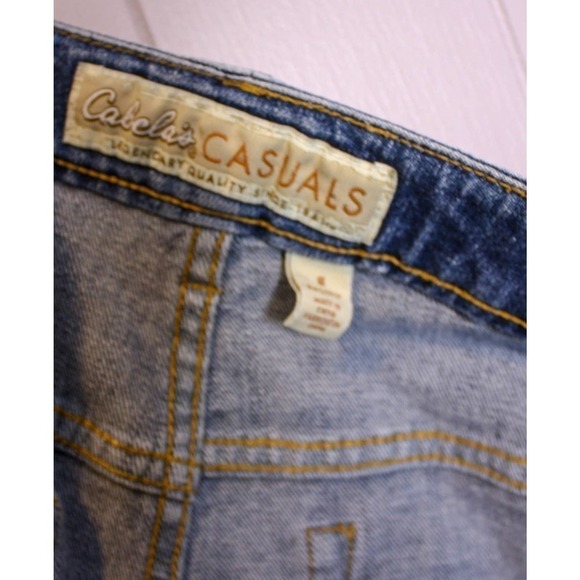 Cabela's Casuals Denim Jeans Medium Wash Regular Size 8 - Picture 3 of 3